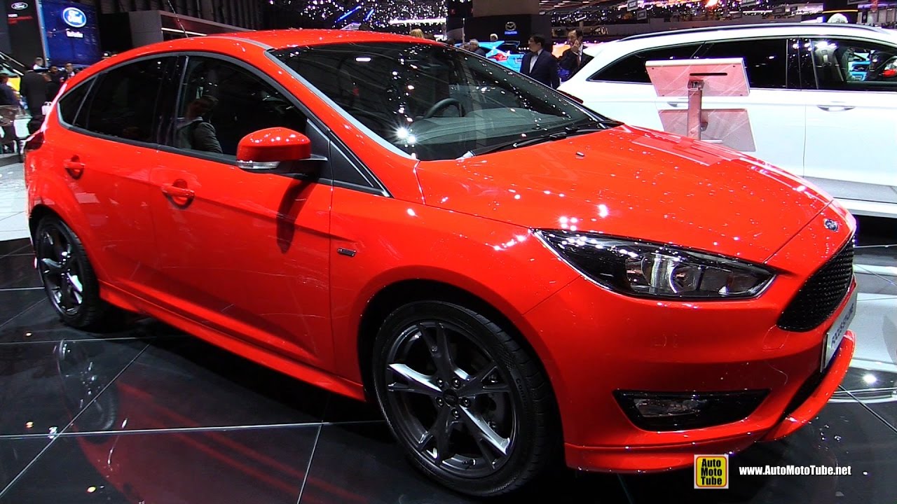 2017 Ford Focus St Line Exterior And Interior Walkaround 2017 Geneva Motor Show