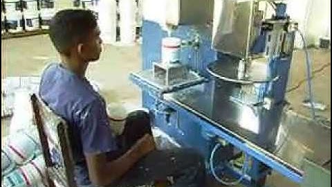 paint bucket lid pressing machine