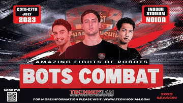Technoxian 7.0 | BOTS COMBAT Challenge | World Robotics Championship 2023