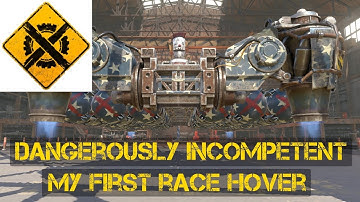 Crossout My first race hover.
