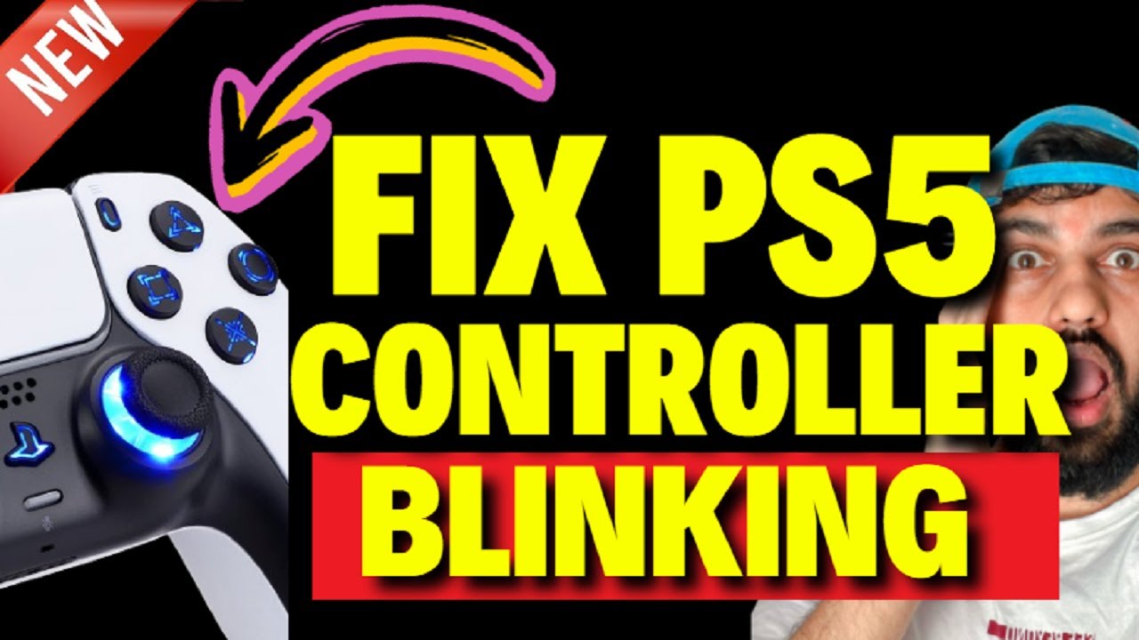 How to Fix PS5 Controller Blinking YouTube