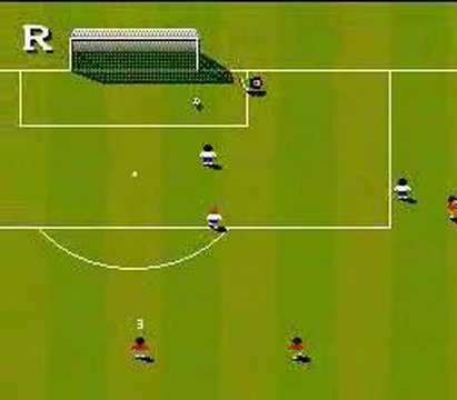 SNES Sensible Soccer - Portugal vs England
