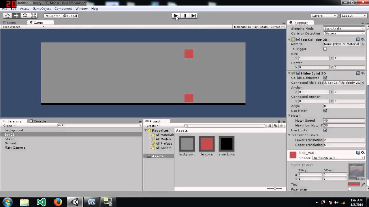 Unity Tutorial: Slider Joint 2D - YouTube