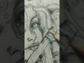 Drawing Shree Krishna #short #janmashtami #drawing @Suzune_artsD