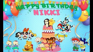 Happy Birthday Nikki