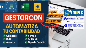 Macro Excel: Importación Masiva de Compras, Ventas, RxH, Anexos al Concar CB & SQL - API