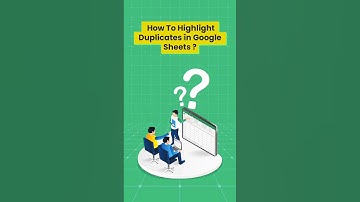 How can I highlight duplicate values in Google Sheets? 🤔💡