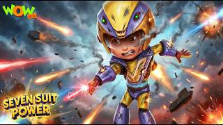 Vir The Robot Boy: Robo Vir ka Attacking Power | Seven Suit Powers | Wow Kidz