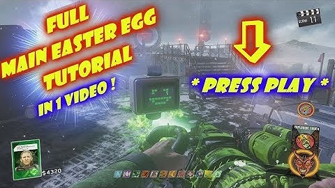 The Beast from Beyond MAIN EASTER EGG TUTORIAL GUIDE ! COD IW ZOMBIES with ely killz !