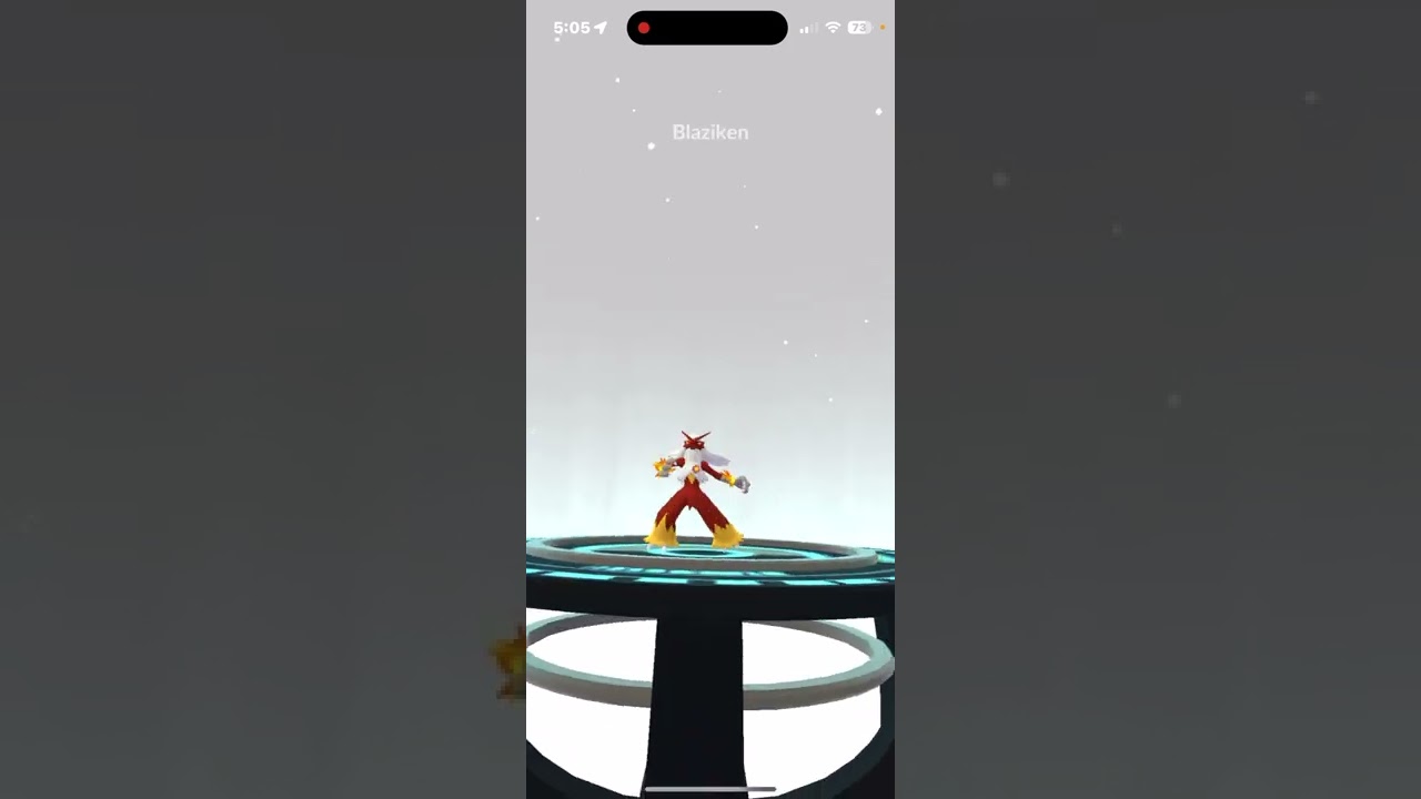 Pokémon Go Shundo Mega Blaziken Lvl 50 Max✨ World’s First