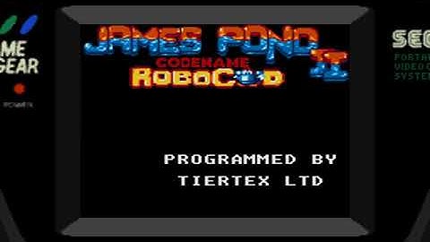 Intro-Demo - James Pond II - Codename RoboCod (Europe, Game Gear)