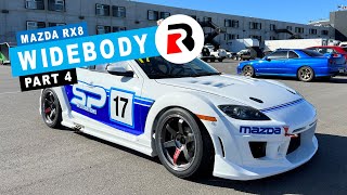 RX8 Widebody First Test Session
