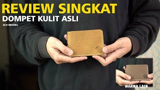 Review Singkat Dompet Kulit Produk Best Seller Dari Jayuwan