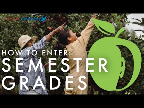 How to Enter Semester Grades • Applecore