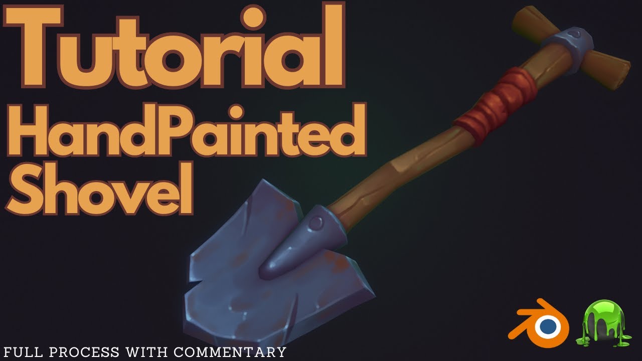 Handpainted Shovel Tutorial YouTube