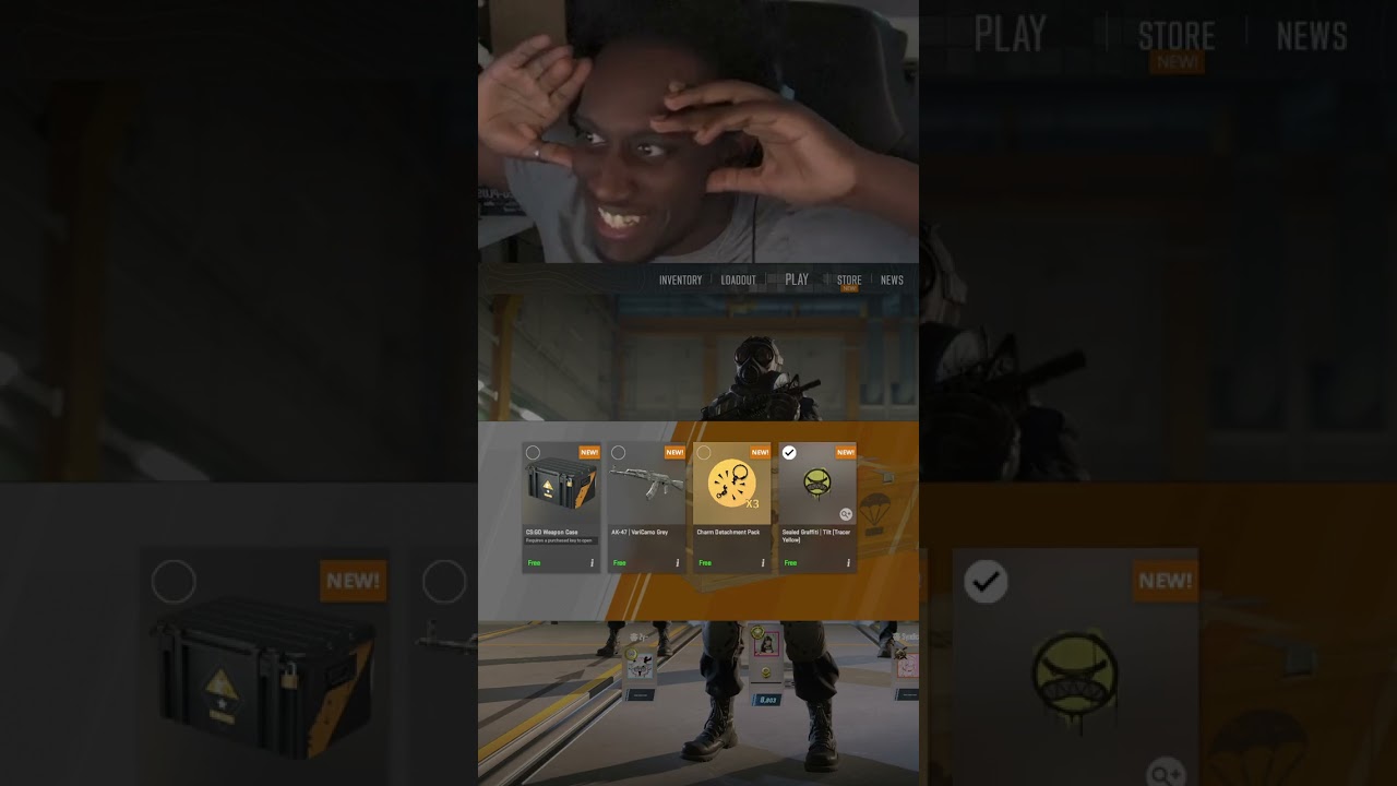 CS:GO Weapon Case in Weekly Drop | #cs2 #thatwhippett #lucky  #counterstrike