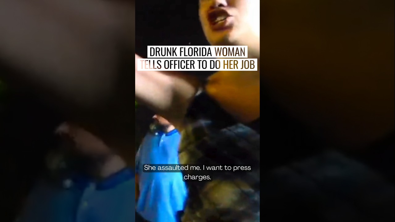 Drunk Florida Woman Tells Officer to Do Her Job #Florida #Bodycam #Crime