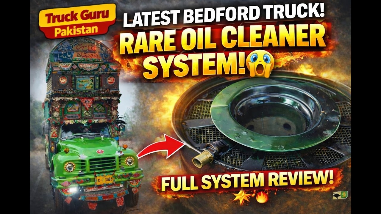 Bedford Oil Cleaner Full System Review | Rare Engine Technology Pakistan 😱💥