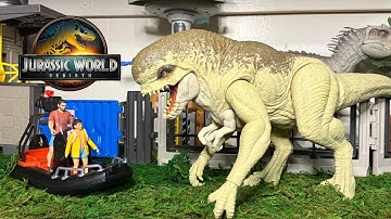 Jurassic World Rebirth Distortus Rex Island Escape Set unboxing and review I Target Exclusive 