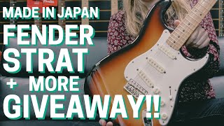 We're Giving Away a Made in Japan Fender Stratocaster + More!