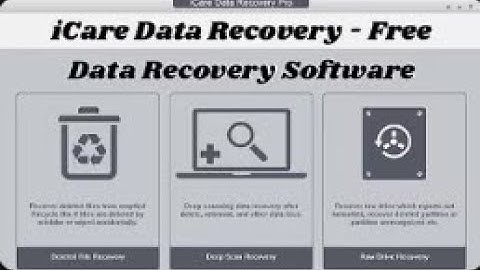 how to use icare data recovery software #datarecovery