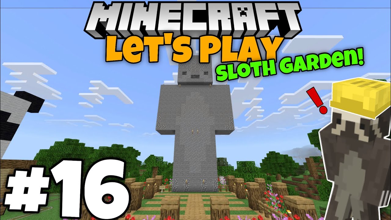 Minecraft Classic Craft | A MASSIVE Sloth Garden!? [16] - YouTube