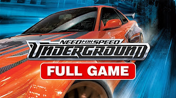 Need For Speed Underground 1 (2003)  |  FULL GAME Walkthrough - No Commentary Gameplay PC