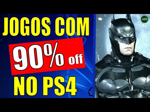 PROMOÇÃO NO PS4 !!! JOGOS BARATOS COM 90% DE DESCONTO NA PROMOÇÃO NA PS STORE !!!