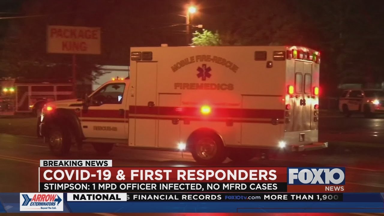 First responders and COVID-19 in Mobile - YouTube