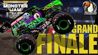 Gravedigger's Epic Showdown: Monster Jam Steel Titans 2 Grand Finale in Orlando!