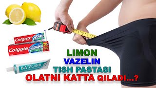 OLATNI LIMON BILAN KATTA QILISH