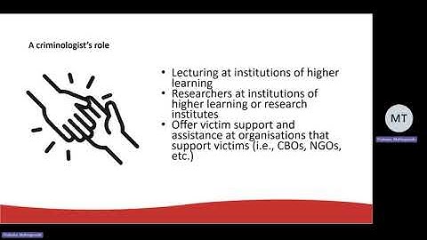 CMY1501.   LESSON 1, Criminology