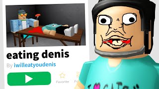 Playing Fan Made Denis Meme Games Roblox Youtube - denis my own roblox game