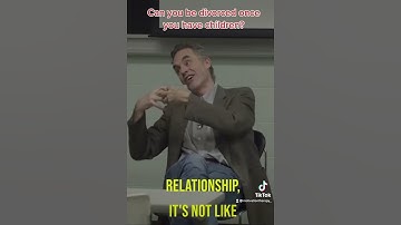Jordan Peterson-Divorce with children/bad idea #shorts #JordanPeterson