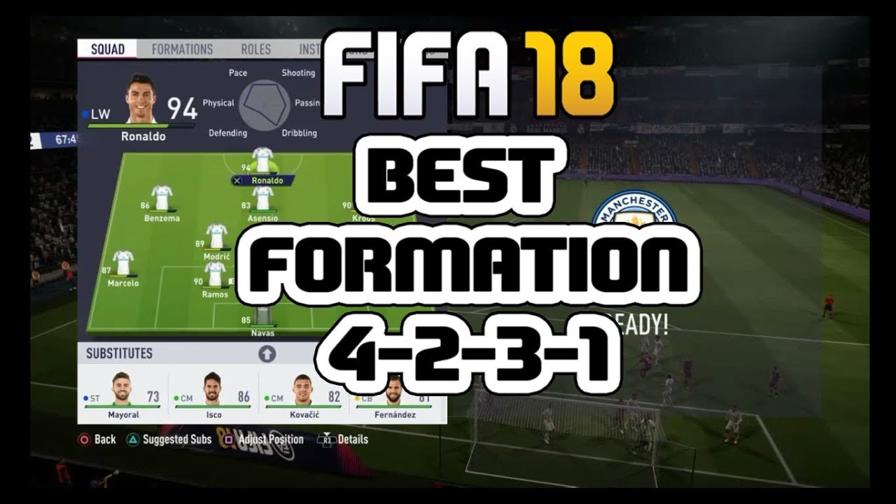 ⚽ Fifa 18 BEST TACTIC 💥 FORMATION for Comeback 🏆 4-2-3-1 if you are playing in Legendary Level