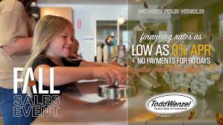 Fall Sales Event (B) | Todd Wenzel Buick GMC of Davison Net Worth