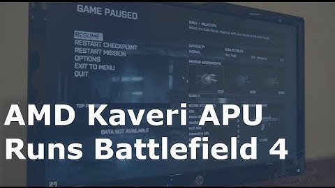AMD Kaveri A10 APU Running Battlefield 4 Demo, Windows 8 JPEG Decode Acceleration with HSA
