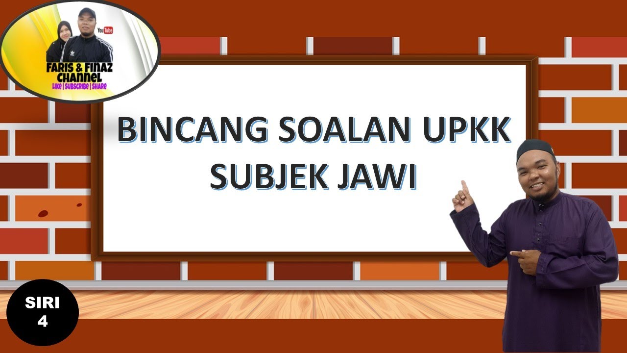 [BINCANG SOALAN UPKK] SUBJEK JAWI | SIRI 4