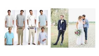 Male Dress Code for Beach Wedding - YouTube