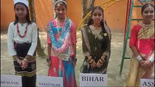 class6 student performing an activity in understanding diversity