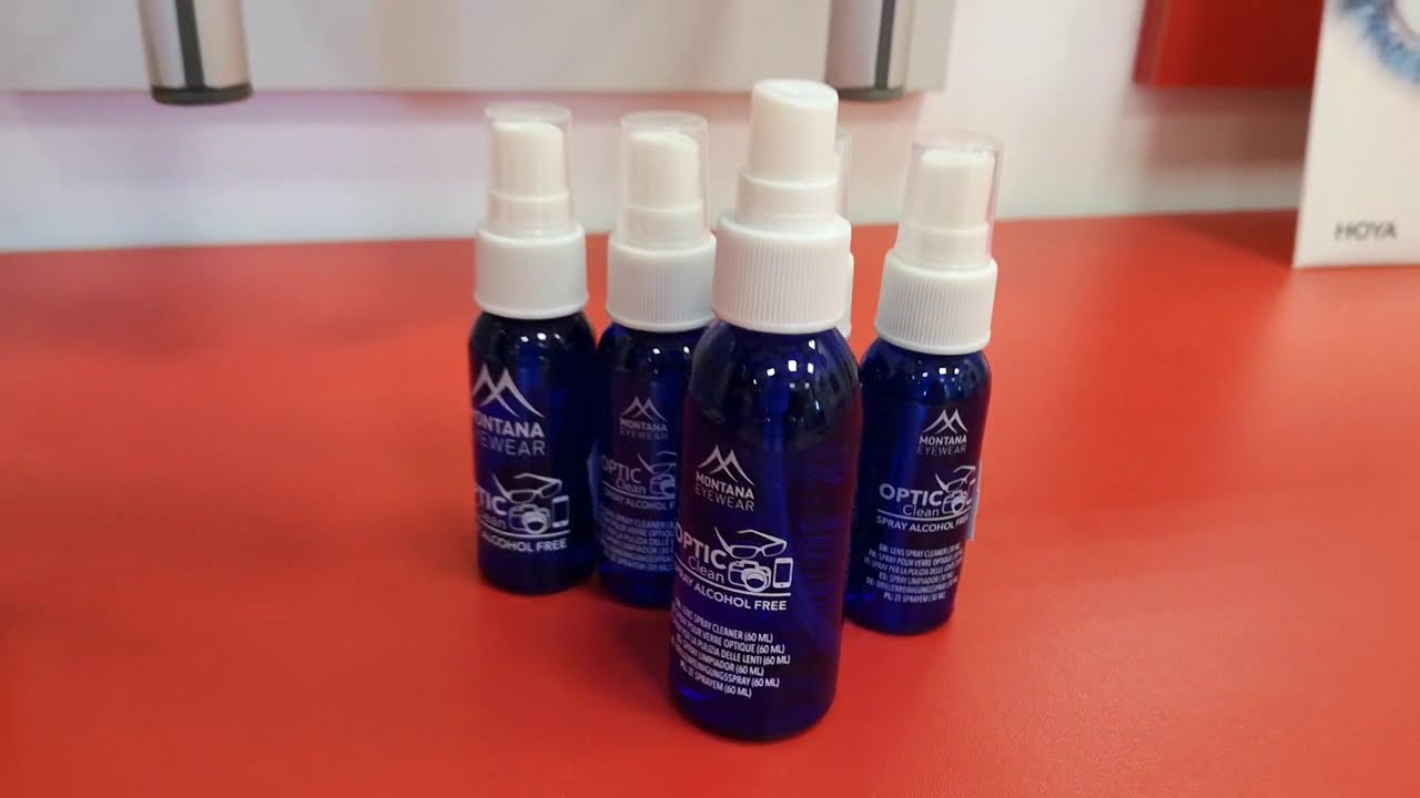 Optic Clean alkoholmentes lencsetisztító spray, szemüvegekhez és