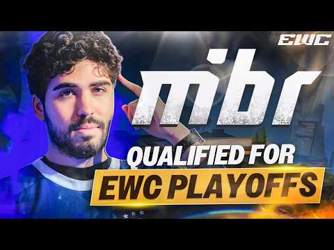 ASPAS & MIBR ESTÃO NOS PLAYOFFS DA EWC !!!