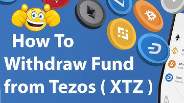 How To Withdraw Fund from Tezos ( XTZ )  Wallet | Crypto Wallets Info