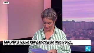 France : la bataille de renationalisation d'EDF est lancée • FRANCE 24