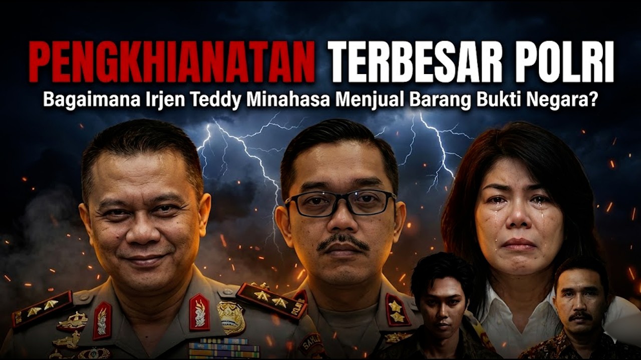 SABU DITUKAR TAWAS! Cara Gila Oknum Polisi Rampok Barang Bukti Narkoba Senilai Miliaran Rupiah!