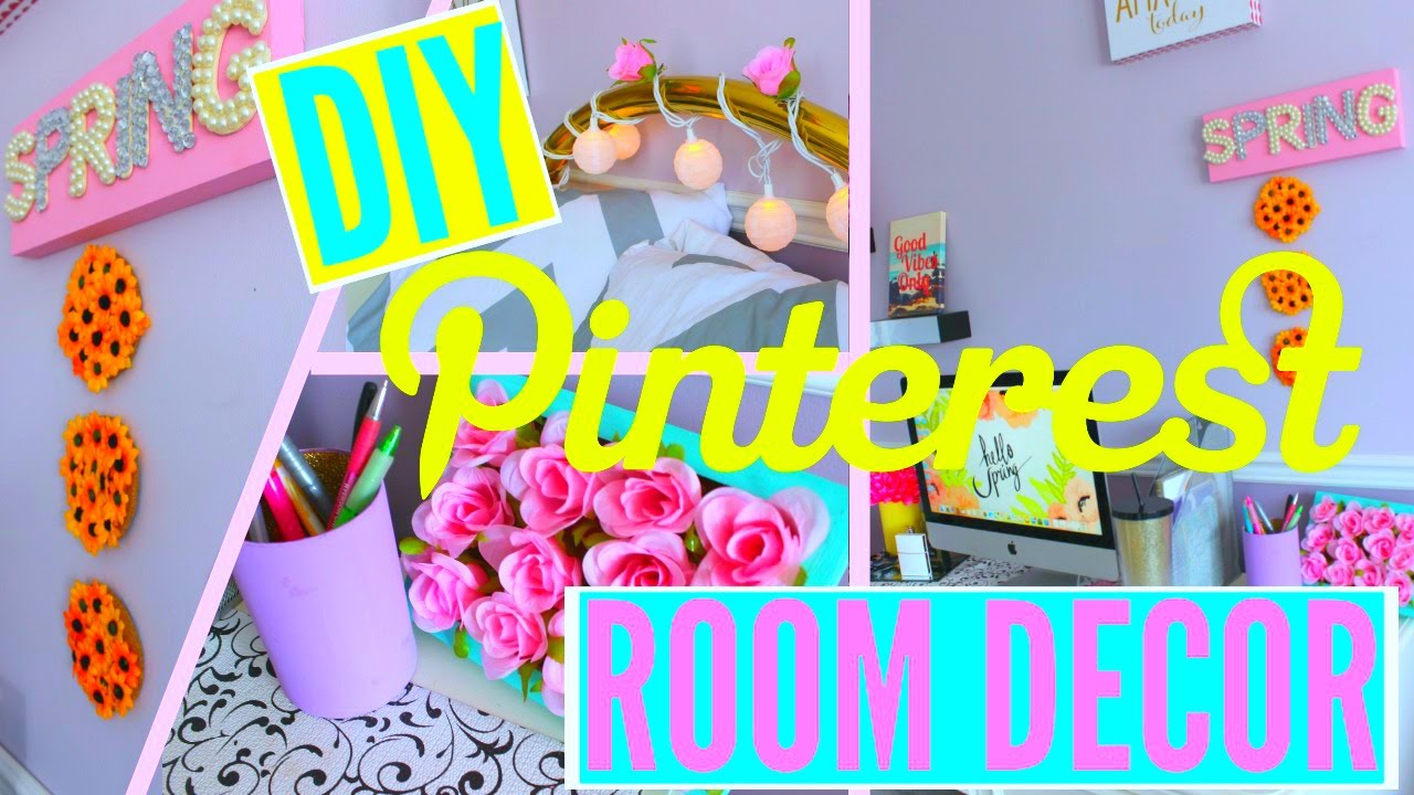 DIY Pinterest Room DECOR Tested !!