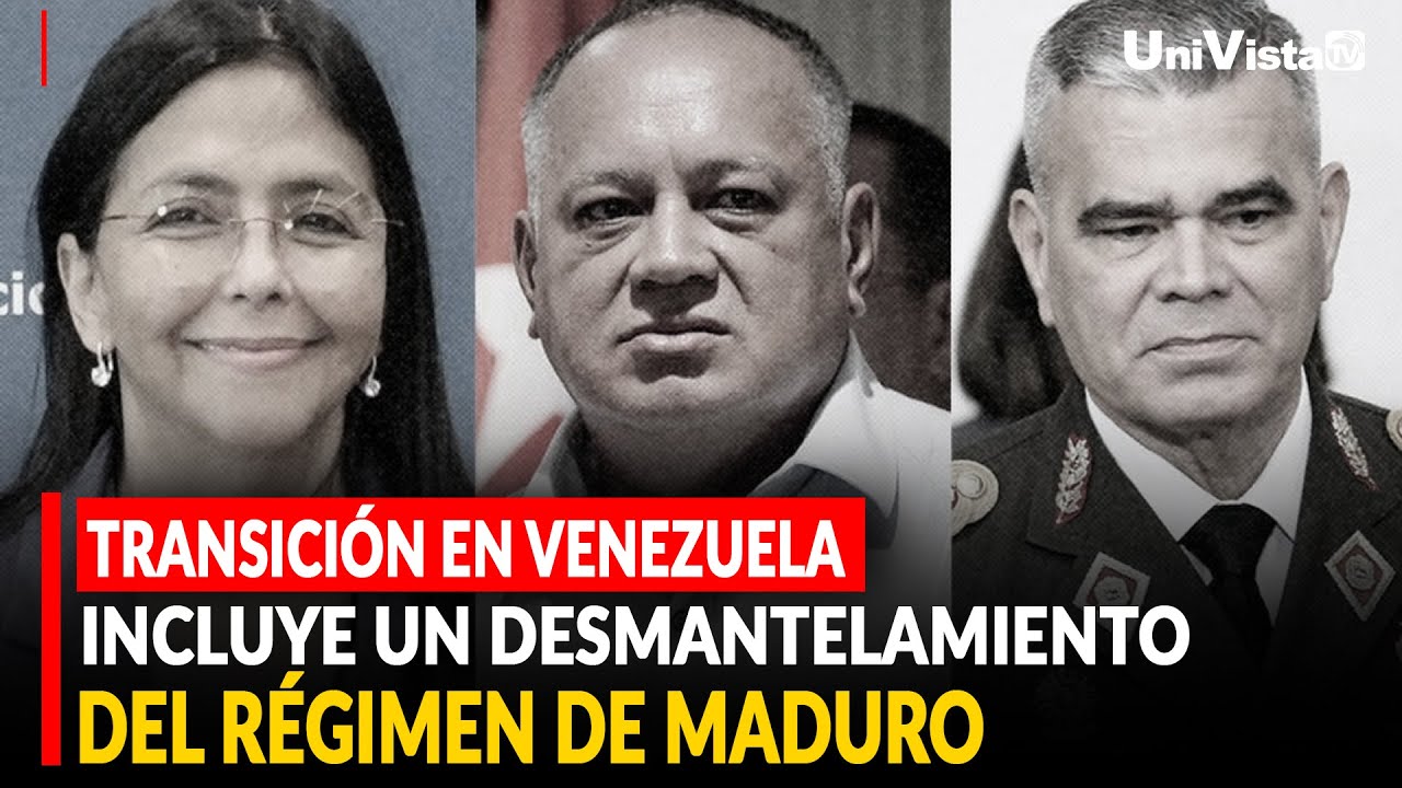 Transición en Venezuela incluye un desmantelamiento del Régimen de Maduro