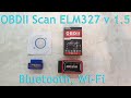 OBDII Scan ELM327 v 1.5 Bluetooth, Wi-Fi. Установка и настройка приложения Torque.