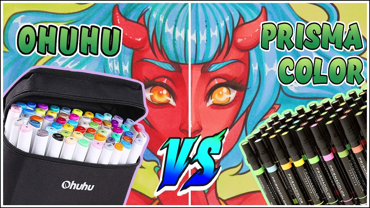 Ohuhu Markers Vs Prismacolor Markers - Marker Review 