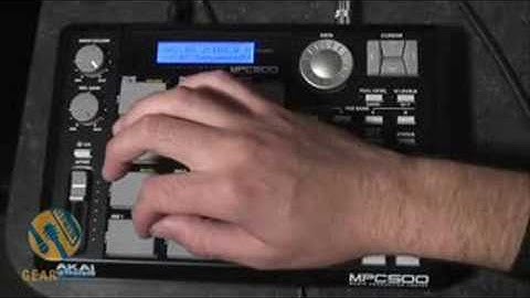 Akai MPC500: Bill Holland